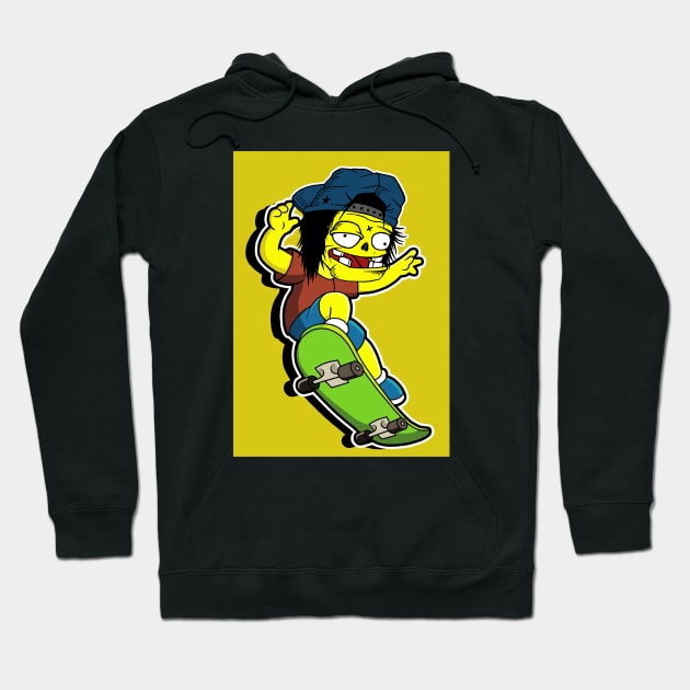 kick flip Hoodie by antonimus